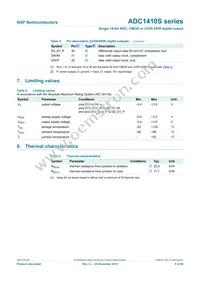 ADC1410S105HN/C1:5 Datasheet Page 5
