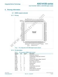 ADC1412D125HN-C18 Datasheet Page 3