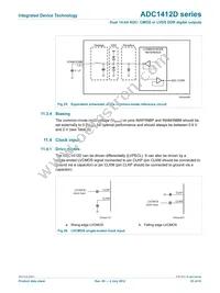 ADC1412D125HN-C18 Datasheet Page 23