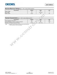 ADC144EUQ-13 Datasheet Page 2