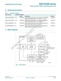ADC1610S125HN-C18 Datasheet Page 2