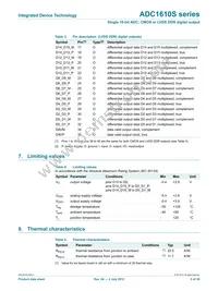 ADC1610S125HN-C18 Datasheet Page 5