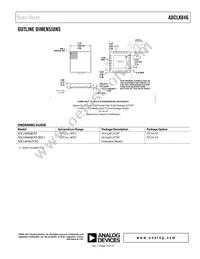 ADCLK846BCPZ Datasheet Page 15