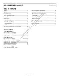 ADCLK907BCPZ-WP Datasheet Page 2