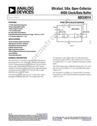 ADCLK914BCPZ-WP Datasheet Cover
