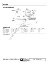 ADCLK944BCPZ-WP Datasheet Page 12