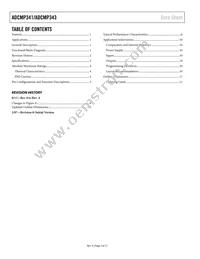 ADCMP341YRJZ-REEL7 Datasheet Page 2