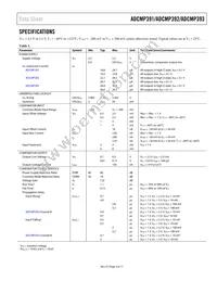 ADCMP392ARZ-RL7 Datasheet Page 3