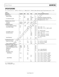 ADCMP393ARUZ Datasheet Page 3