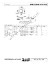 ADCMP552BRQ Datasheet Page 15