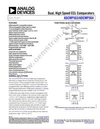 ADCMP563BCPZ-R2 Datasheet Cover