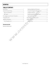 ADCMP565BP Datasheet Page 2