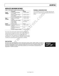 ADCMP565BP Datasheet Page 5