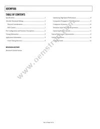 ADCMP566BCPZ Datasheet Page 2