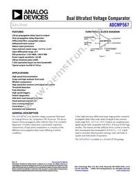 ADCMP567BCPZ Datasheet Cover