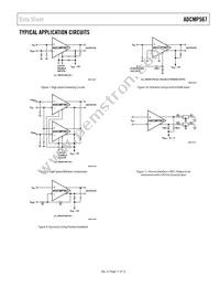 ADCMP567BCPZ Datasheet Page 11