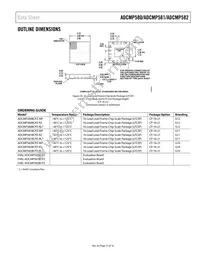 ADCMP581BCPZ-R2 Datasheet Page 15