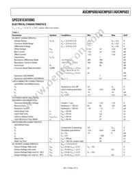 ADCMP600BRJZ-RL Datasheet Page 3