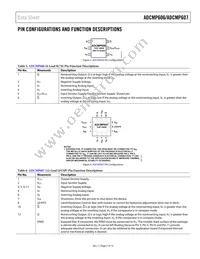 ADCMP606BKSZ-R2 Datasheet Page 7