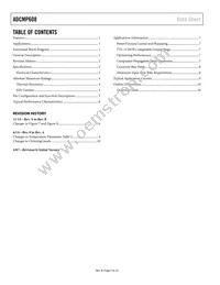 ADCMP608BKSZ-R2 Datasheet Page 2