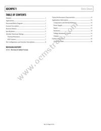 ADCMP671-1YUJZ-RL7 Datasheet Page 2