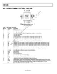 ADD5203ACPZ-RL Datasheet Page 8