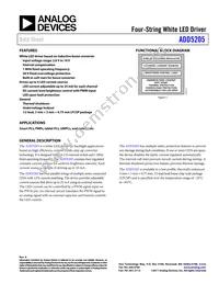 ADD5205ACPZ-RL Datasheet Cover