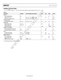 ADD5207ACPZ-RL Datasheet Page 6