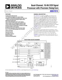 ADDI7015BBCZRL Datasheet Cover