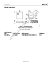 ADDI7100BCPZRL Datasheet Page 19