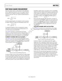 ADE7953ACPZ-RL Datasheet Page 23