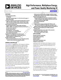 ADE9000ACPZ Datasheet Cover