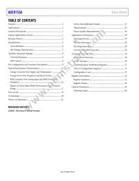 ADE9153AACPZ-RL Datasheet Page 2