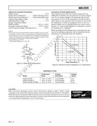 ADEL2020ARZ-20 Datasheet Page 3