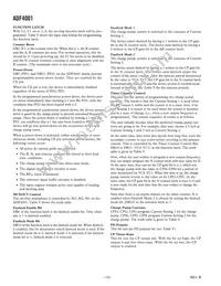ADF4001BRU-REEL7 Datasheet Page 12