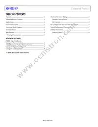 ADF4002SRU-EP Datasheet Page 2