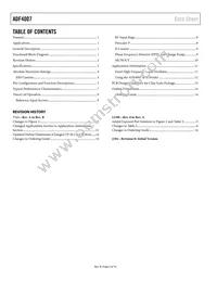 ADF4007BCPZ-RL7 Datasheet Page 2