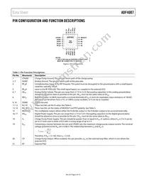 ADF4007BCPZ-RL7 Datasheet Page 5