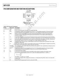 ADF41020BCPZ-RL7 Datasheet Page 6