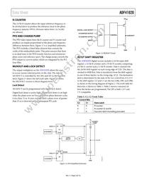 ADF41020BCPZ-RL7 Datasheet Page 9