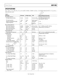 ADF4106BRU-REEL7 Datasheet Page 3