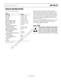 ADF4106SRU-EP-R7 Datasheet Page 5