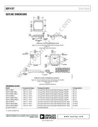 ADF4107BRU-REEL7 Datasheet Page 20