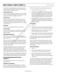 ADF4112BRU-REEL7 Datasheet Page 20