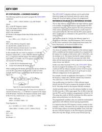 ADF4150HVBCPZ-RL7 Datasheet Page 20