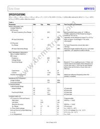 ADF41513BCPZ-RL7 Datasheet Page 3