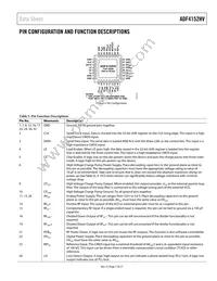 ADF4152HVBCPZ Datasheet Page 7