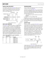 ADF4152HVBCPZ Datasheet Page 12