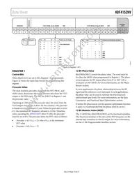 ADF4152HVBCPZ Datasheet Page 15