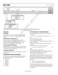 ADF4152HVBCPZ Datasheet Page 20